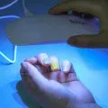 UV LED Lamp for Nails ,6W Nail Lamp Light with Timer Nail,Mini Portable Nail Dryer USB Gel Nail Polish Lamp for Nail Art Design at Home