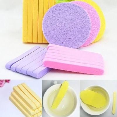 Compressed Facial Sponge, Pack Of 12