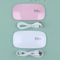 UV LED Lamp for Nails ,6W Nail Lamp Light with Timer Nail,Mini Portable Nail Dryer USB Gel Nail Polish Lamp for Nail Art Design at Home
